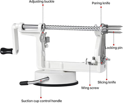 Apple Peeler Corer, 5 In 1 Apple Peeler Slicer Corer - Image 3