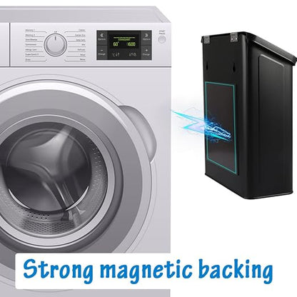 Picowe Magnetic Laundry Storage, Large Metal Lint Holder Bin - Image 7