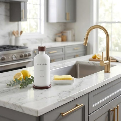 Dish Soap Dispenser, Refillable Soap Dispenser Kitchen - Image 2
