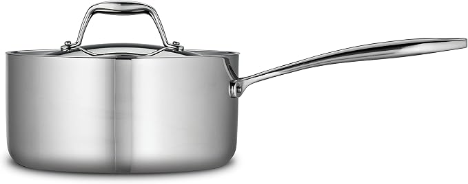 Tramontina Signature Tri-Ply Clad Stainless Steel 3-Quart Sauce Pan - Image 2