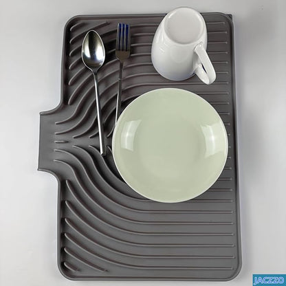 Dish Drying Mat for Kitchen Counter, - Image 3