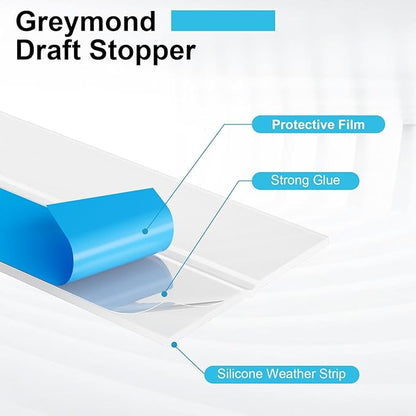 Weather Stripping Door Seal, Silicone Strip - Image 3