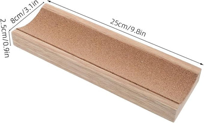 Garneck Wood Rolling Pin Holder Compact Storage Organizer - Image 2