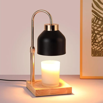 Candle Warmer Lamp, 2/4/8H Timer, Adjustable Height Candle Warmer, Vintage Home by ANFOOS