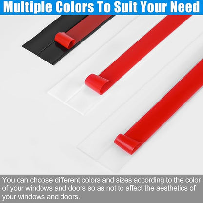 Draft Seal Tape for Doors and Windows 3 in x 10 Ft Silicone Weather Stripping - Image 4