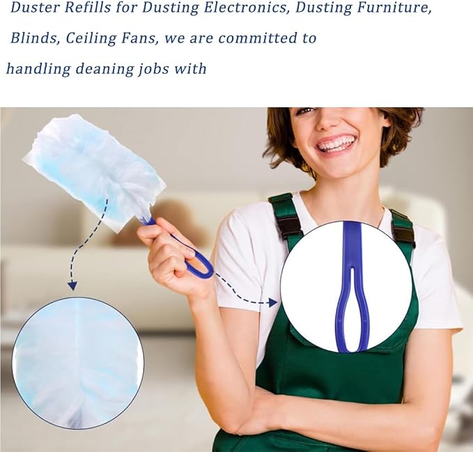Duster Refills Compatible with Swiffer Duster, Heavy Duty Multi Surface Duster - Image 4