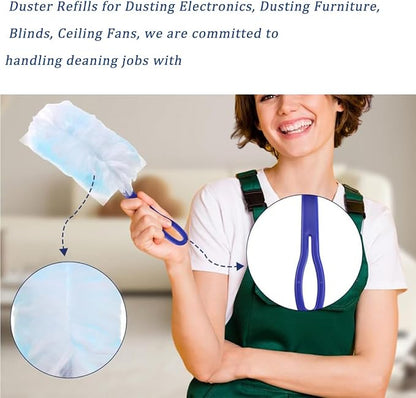 Duster Refills Compatible with Swiffer Duster, Heavy Duty Multi Surface Duster - Image 4