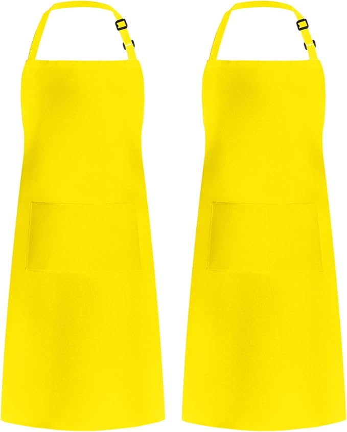 Syntus Apron for Men Women, Adjustable Cooking Kitchen Chef Aprons by Syntus