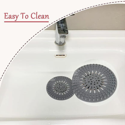 Bathroom Sink Drain Strainers, Hair Catcher Shower Drain Covers Protector - Image 6