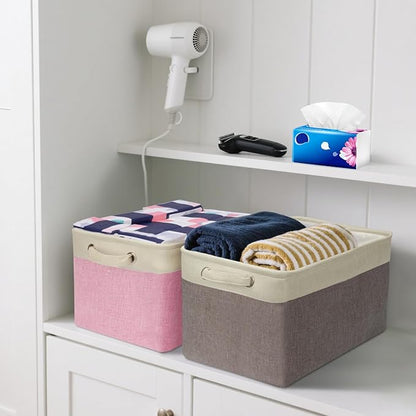 BALEINE 4 Pack Fabric Storage Bins - Image 9