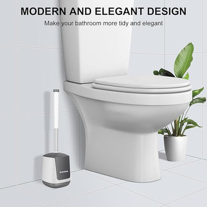 SetSail Toilet Brush 4 Pack Toilet Bowl Brush and Holder Toilet Cleaner Brush - Image 7