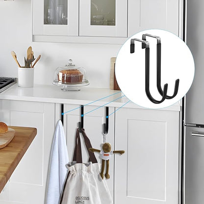FYY Over the Door Hooks, 8 Pack Door Hangers Hooks - Image 7