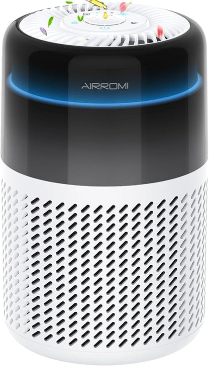 AIRROMI Air Purifier for Bedroom Home, HEPA Filter, Covers Upto 549 Ft² by AIRROMI