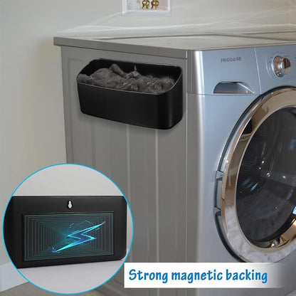 Picowe Magnetic Laundry Storage, Large Lint Holder Bin - Image 4