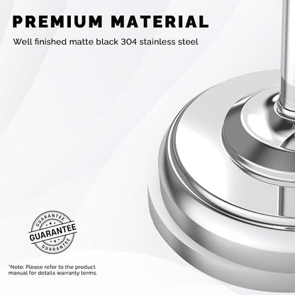 Toilet Paper Holder Stand, Polished Chrome Toilet Paper Holder Free Standing - Image 7