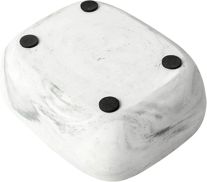 MyGift Modern White Resin Sponge Holder - Image 9