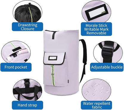 laundry bag backpack, extra-large heavy duty laundry bags, laundry backpack - Image 3
