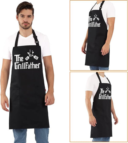 Grill Aprons for Men Dad - Image 4
