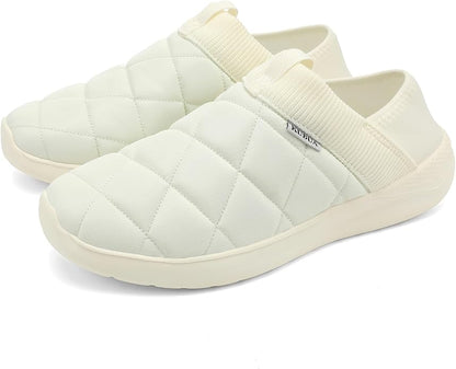 KUBUA Slippers for Men and Womens Indoor House Shoes Plush Slip on Outdoor - Image 6