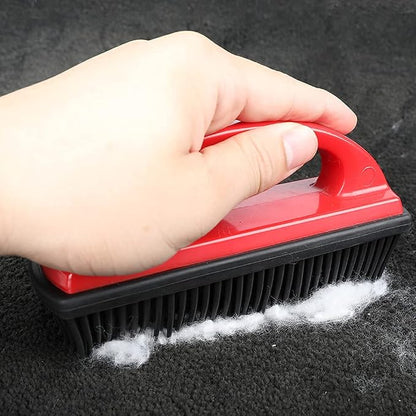 Rubber Pet Cat Dog Hair Removal Brush Lint & Hair Remover Brush, Silicone Lint - Image 2