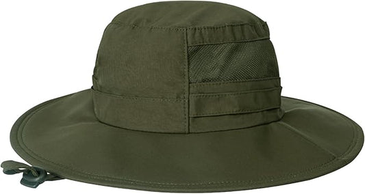 Sun Hat for Men/Women, UPF 50+ Fishing Hat,Waterproof Wide Brim Bucket Hat Foldable Boonie Hat for Hiking Garden Safari Beach