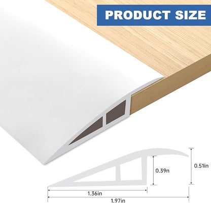 Vinyl Door Threshold Flooring Transition Strip Self Adhesive Carpet Edging Strip - Image 6