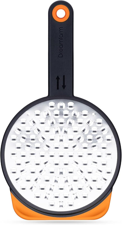 Dreamfarm Ograte Two-Sided Coarse Food & Vegetable Speed-Grater - 6mm Coarse by Dreamfarm