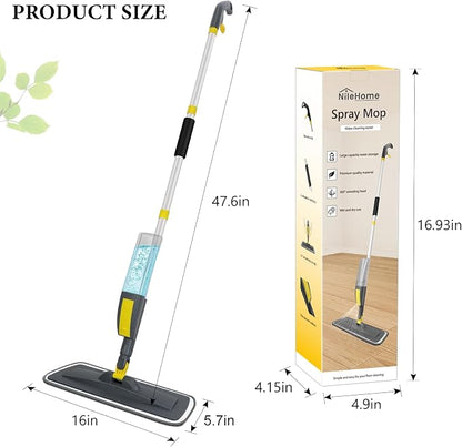 NileHome Spray Mop for Floor Cleaning, Dust Mop - Image 6