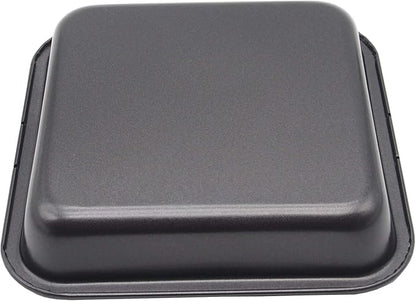 2pcs Mini Baking Pans 8 X 8 Inch Square Cake Pan Bread Pan Nonstick Heavy - Image 4