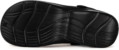 Womens Mens Fur Lined Clogs Waterproof Garden Shoes Winter Warm Fleece Lining - Image 5