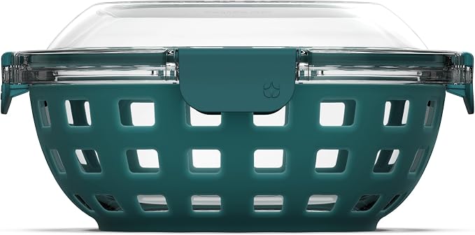 Ello Duraglass Meal Prep Container- Glass Food Storage Container by Ello
