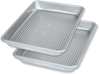 USA Pan Bakeware Mini Sheet Baking Pan Warp Resistant by USAPan