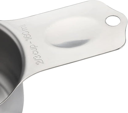 Stainless Steel Measuring Cups Set of 7 Stackable Heavy Duty Measuring Cups - Image 5