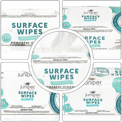 24 Pack Surface Cleaning Wipes Bleach Free, All-Purpose Cleaner - Image 7