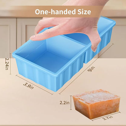 Silicone Freezer Tray for Soup Ice Cubes: 2-Cup Freezing Tray - Image 7