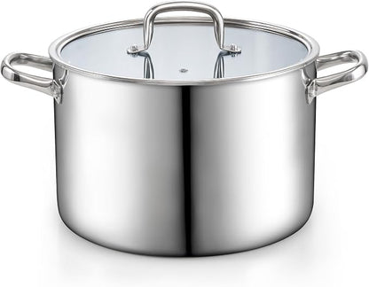 Cook N Home Stainless Steel Stockpot by CookNHome