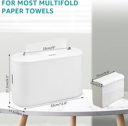 Paper Towel Holder Countertop, Commercial Paper Towel Dispenser, Hand Towel - Image 3