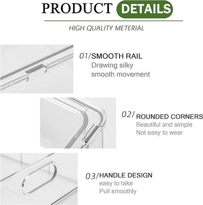 bealy Stackable Clear Storage Drawer - Image 5