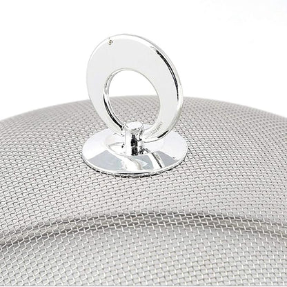 Ochine Stainless Steel Mesh Dome Food Cover Round Splatter Cover Screen Food - Image 5