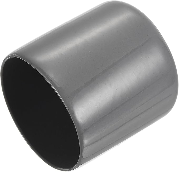 uxcell 20pcs Rubber End Caps 37mm ID Vinyl Cap Cover Screw Protectors Dark Grey by uxcell