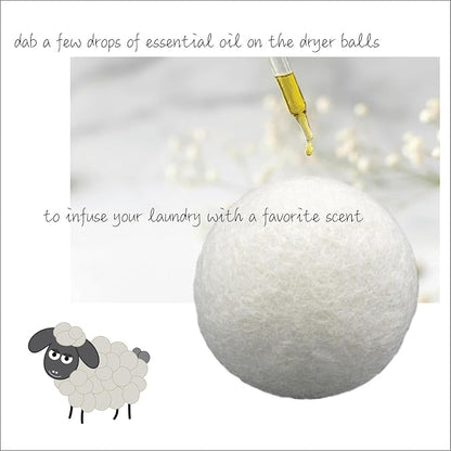 Three by Three Seattle Felt·Like·it!™ XL Wool Dryer Balls + Storage Bin: Reduce - Image 7