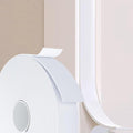 Weather Stripping Door Seal White,Self Adhesive Foam Tape High Density Foam Sealing Strip,Air Conditioner Window Seal,Soundproof Tape Roll(1" W X 1/13" T X 33' L)