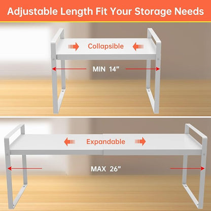 Cabinet Shelves Organizer for Kitchen 11", Expandable Shelf - Image 2