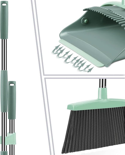 Broom and Dustpan Set for Home, Dust pan - Image 3
