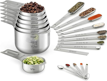 Wildone Measuring Cups & Spoons Set of 21 by Wildone
