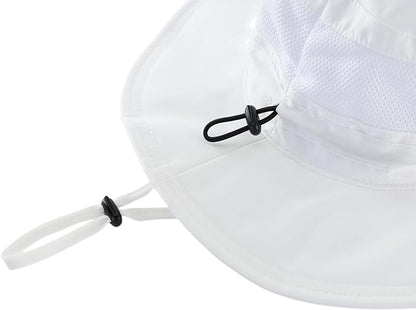 Connectyle Women's UPF 50+ Sun Hat UV Protection Wide Brim Bucket Hat Summer Beach Hats Fishing Hiking Outdoor Safari Hats