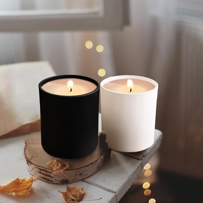 14 OZ Thick Candle Jars for Making Candles 12 Pcs, 3 Wick Empty Jars - Image 5