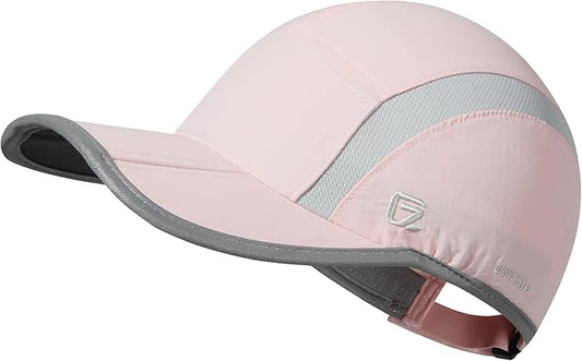 GADIEMKENSD Reflective Folding Outdoor Hat Unstructured Design UPF 50+ Sun Protection Sport Hats for Womens and Mens