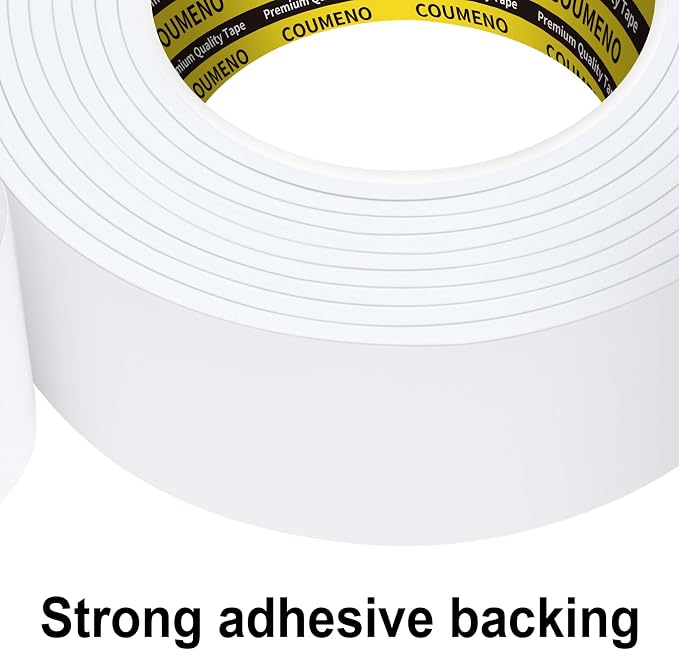 2 Pack EVA Single-Sided Adhesive Foam Tape 1.2inx9.84FT Single-Sided Sealing - Image 5
