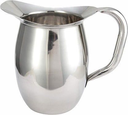 Winco WPB-2 Deluxe Bell Pitcher, Stainless Steel by Winco